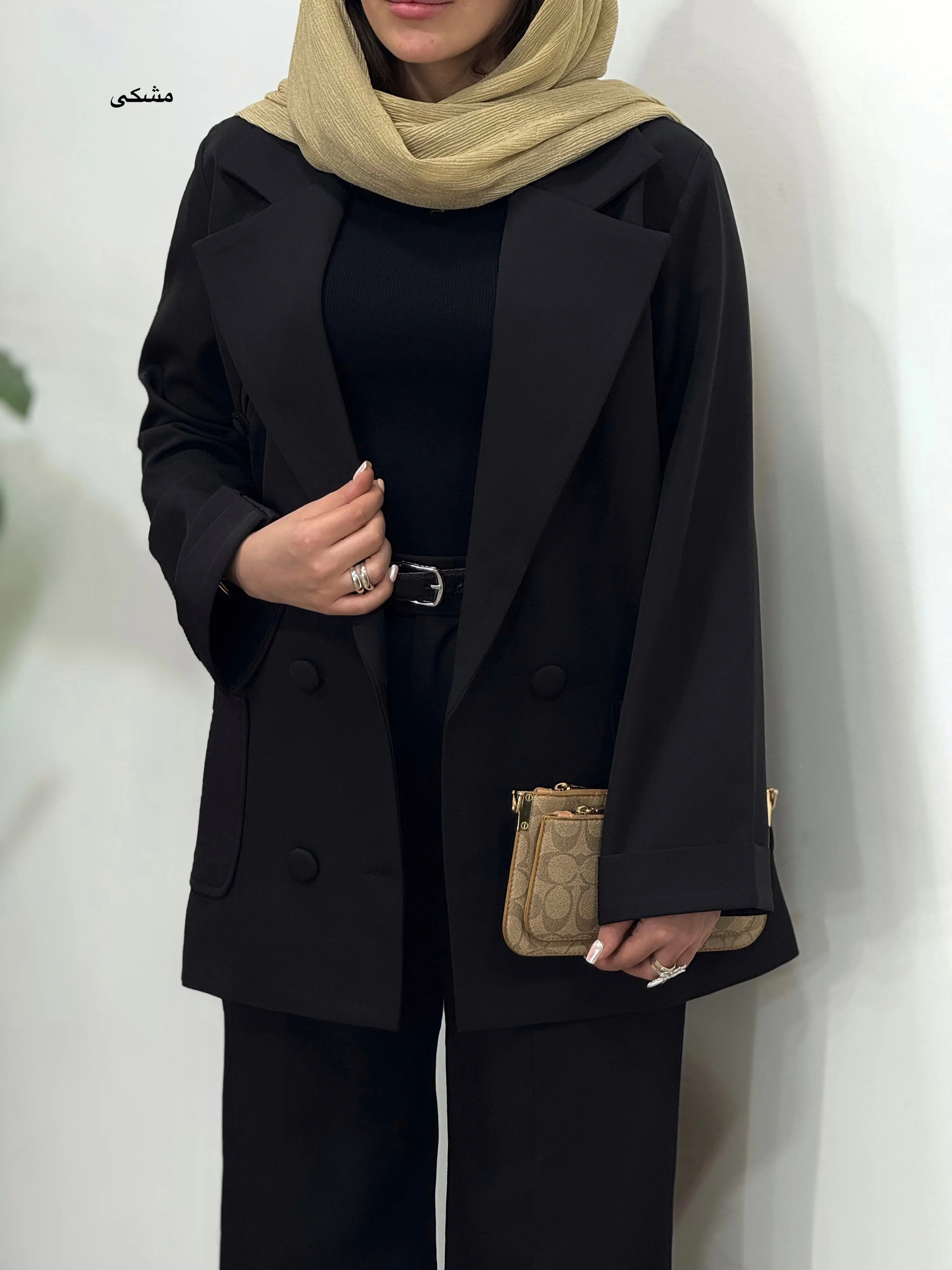 مانتو کتی کرپ فلامک